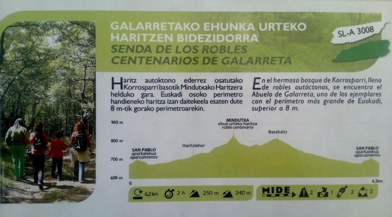 Galarreta Kukuma Etxea Habitaciones Con Derecho A Cocina מראה חיצוני תמונה